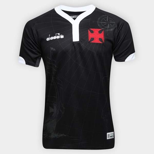 Trikot Vasco Da Gama Ausweich 2018-19 Schwarz Fussballtrikots Günstig